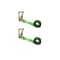 Tie 4 Safe Heavy Duty 2" x 20' Utility Endless Ratchet Tie Down Strap for Cargo Bundling Green, 2PK RT04CK-520E-GR-C-2 - alternate 1